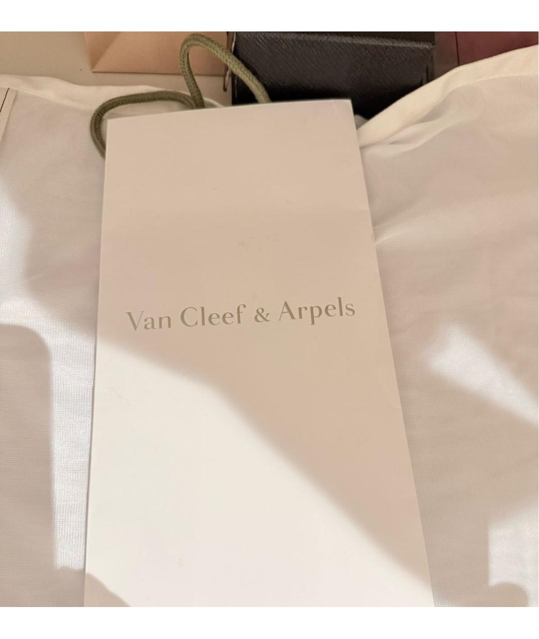 VAN CLEEF & ARPELS Черные серьги из желтого золота, фото 8
