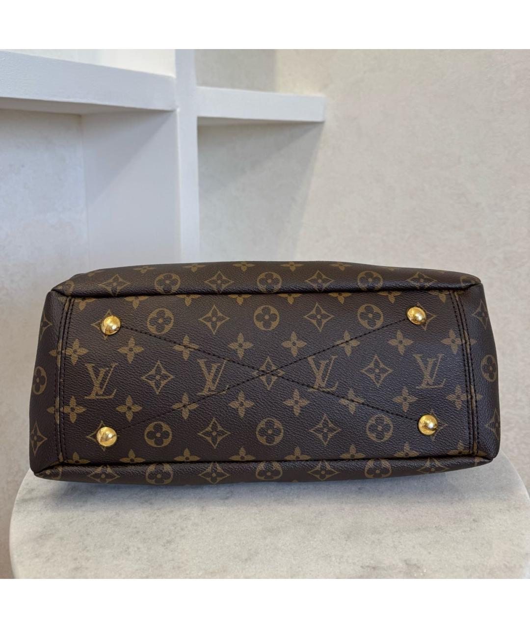 LOUIS VUITTON Коричневая сумка тоут, фото 7