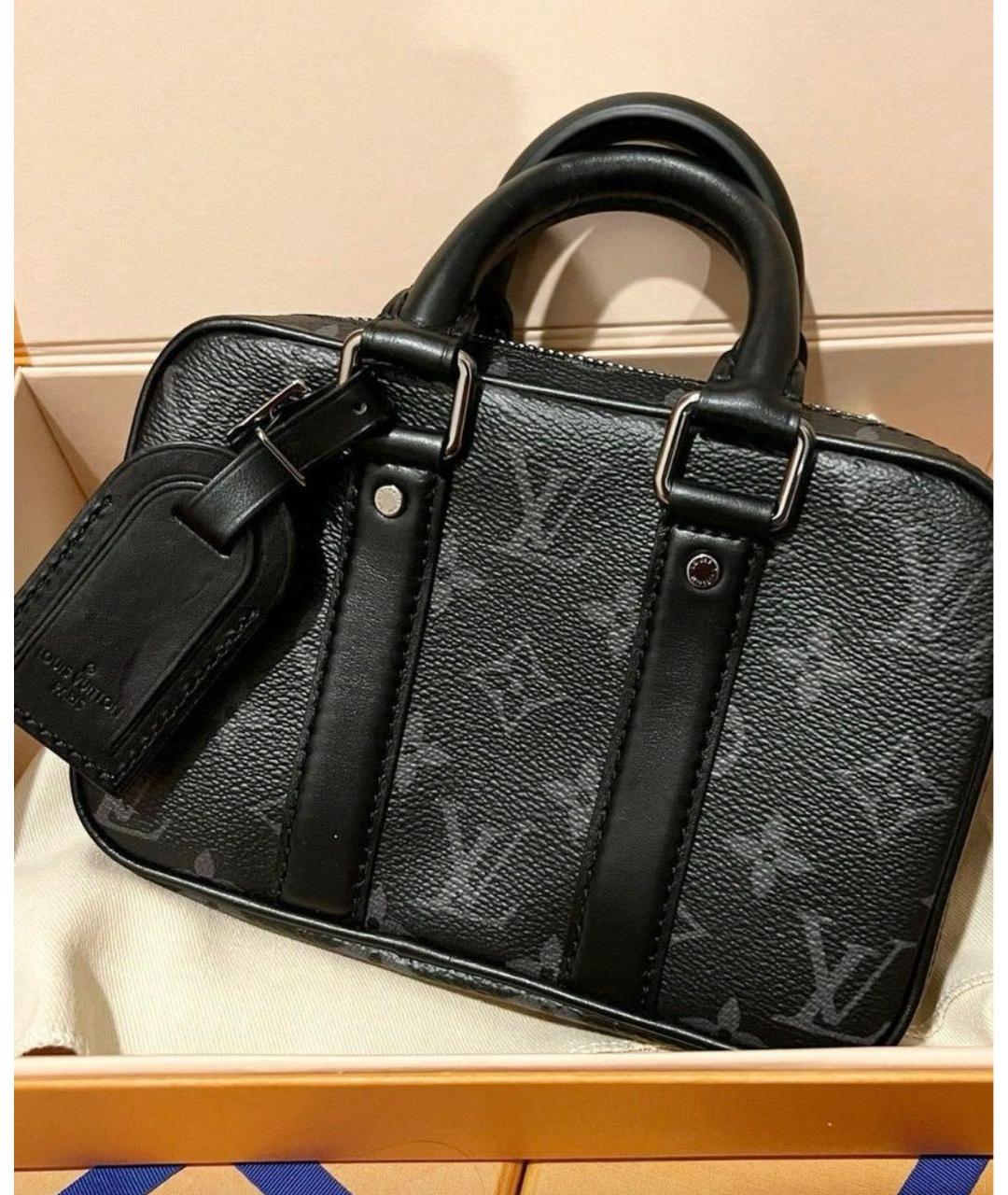 LOUIS VUITTON Черная сумка на плечо, фото 2