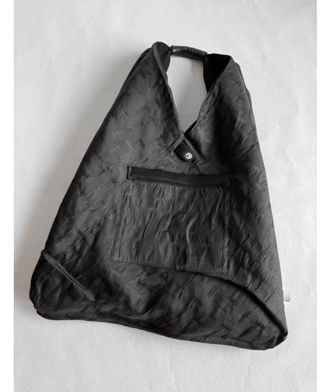 MM6 MAISON MARGIELA Черная сумка тоут, фото 3