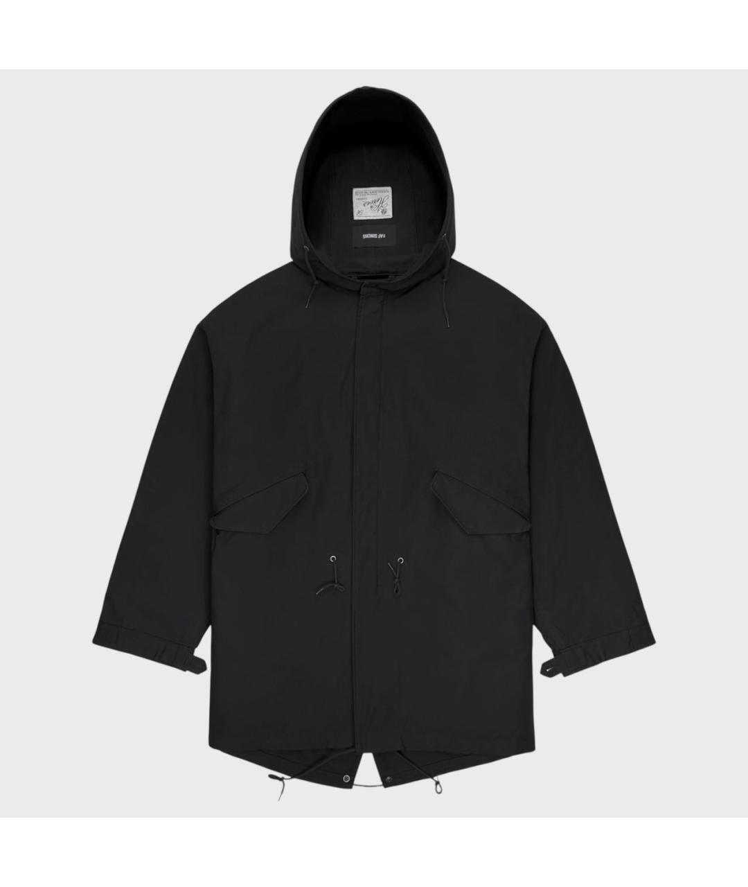 RAF SIMONS Черная хлопковая парка, фото 9