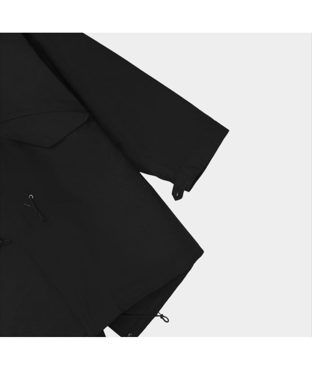 RAF SIMONS Черная хлопковая парка, фото 6
