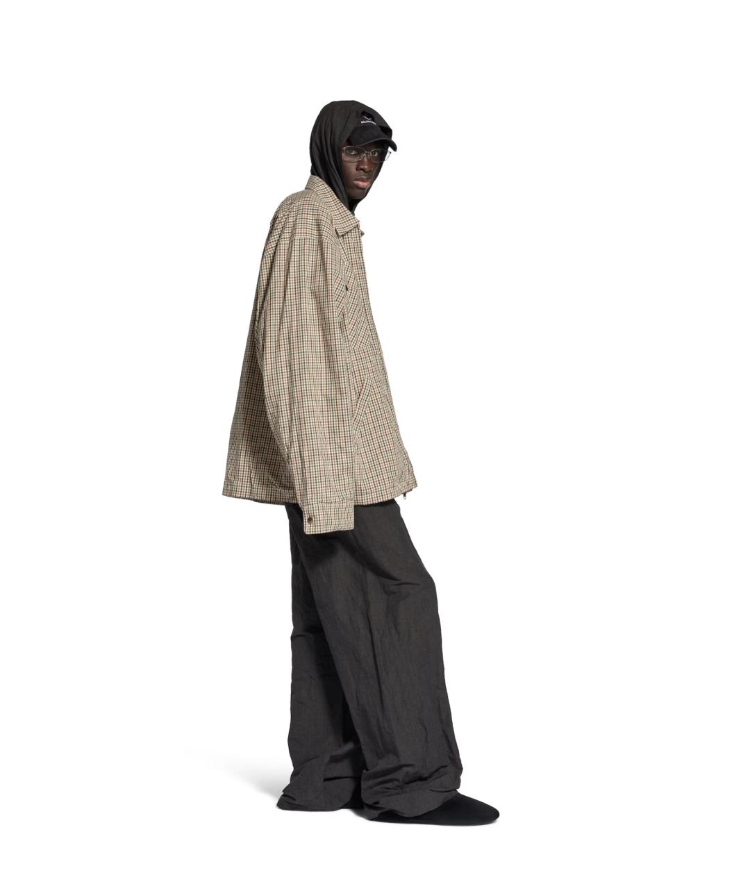 BALENCIAGA Бежевая куртка, фото 3