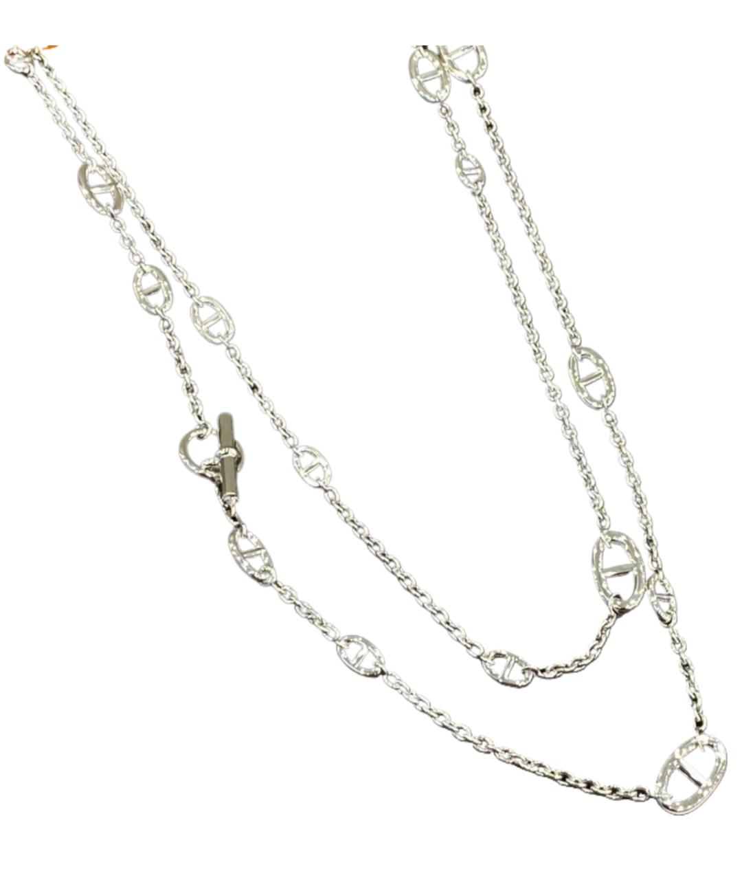 HERMES Серебряная серебряная цепочка, фото 1