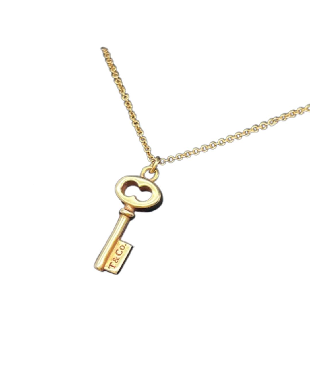 TIFFANY&CO Желтая подвеска из желтого золота, фото 2