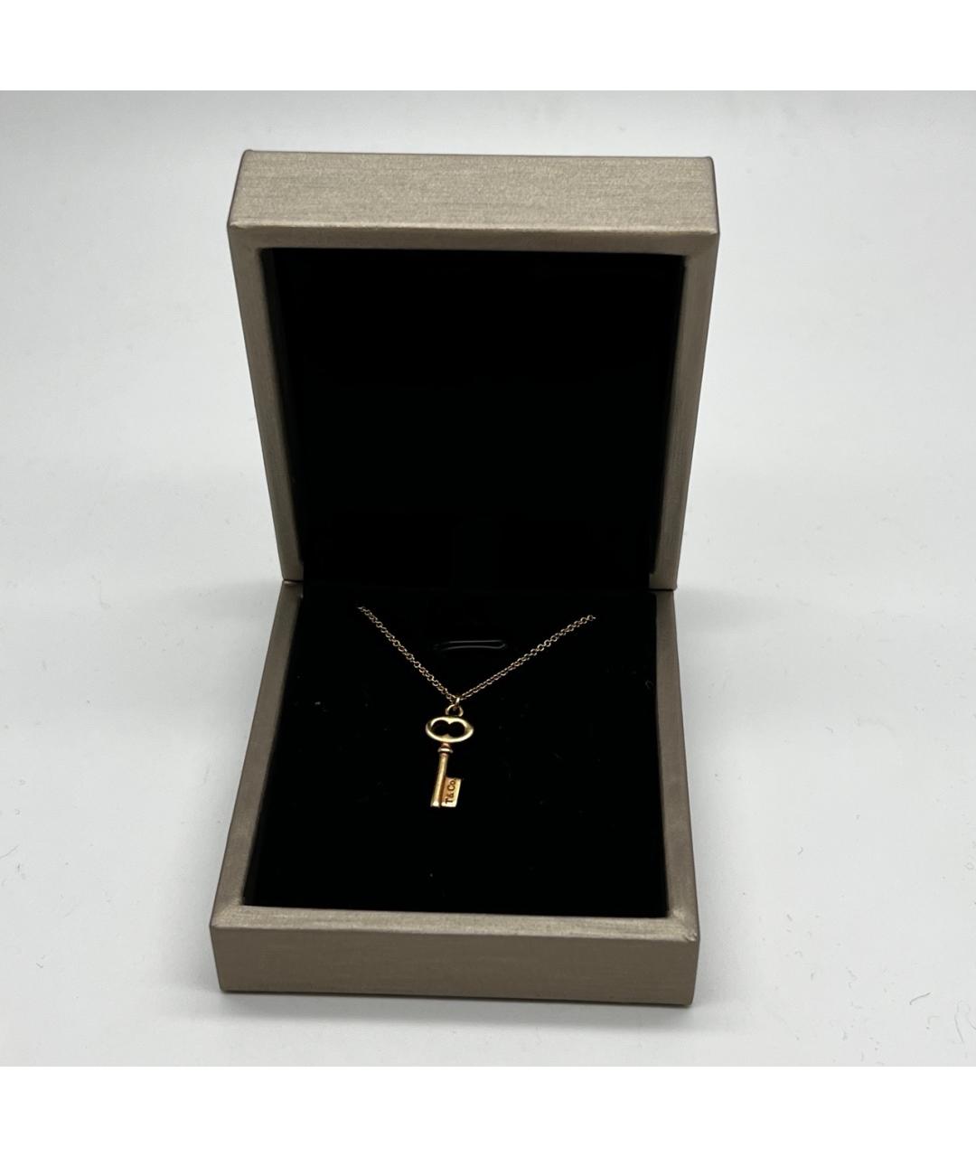 TIFFANY&CO Желтая подвеска из желтого золота, фото 5