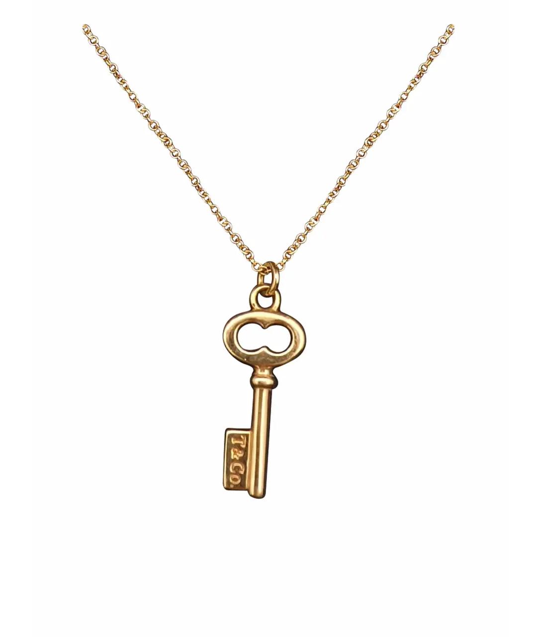 TIFFANY&CO Желтая подвеска из желтого золота, фото 1