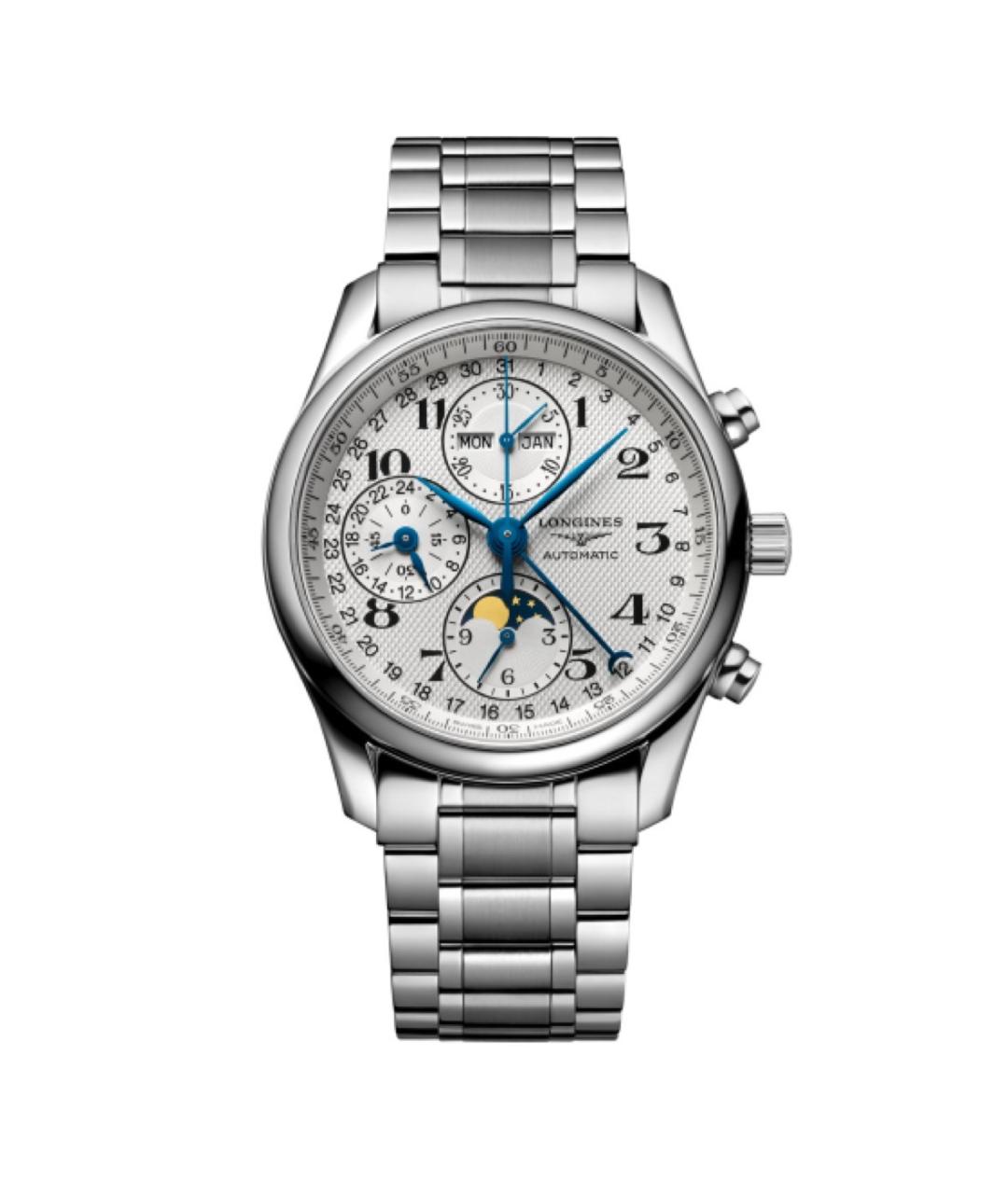 LONGINES Серебряные стальные часы, фото 1
