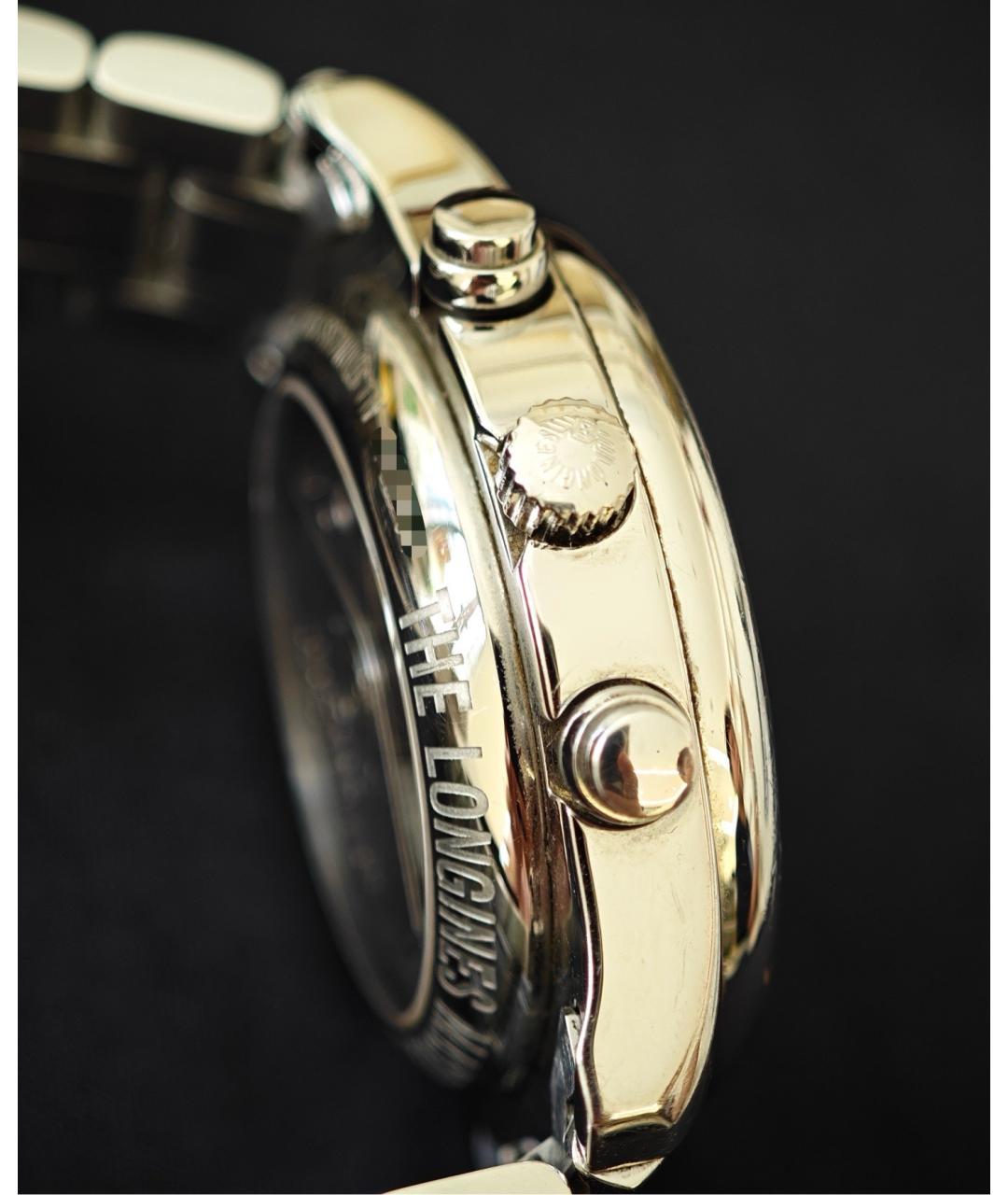 LONGINES Серебряные стальные часы, фото 5
