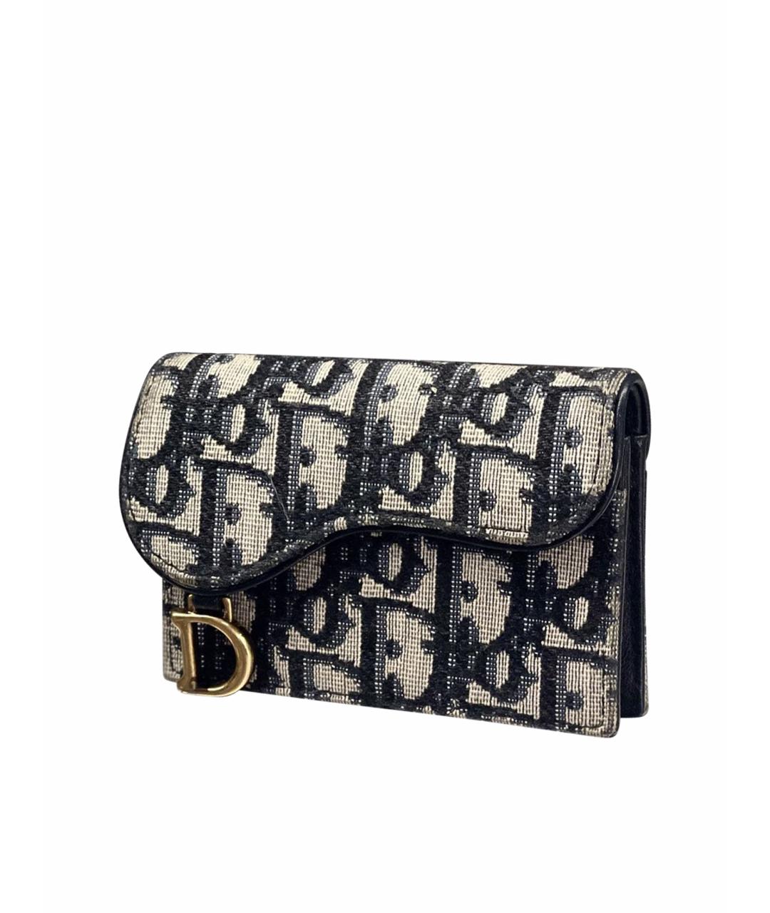 CHRISTIAN DIOR Синий кардхолдер, фото 1