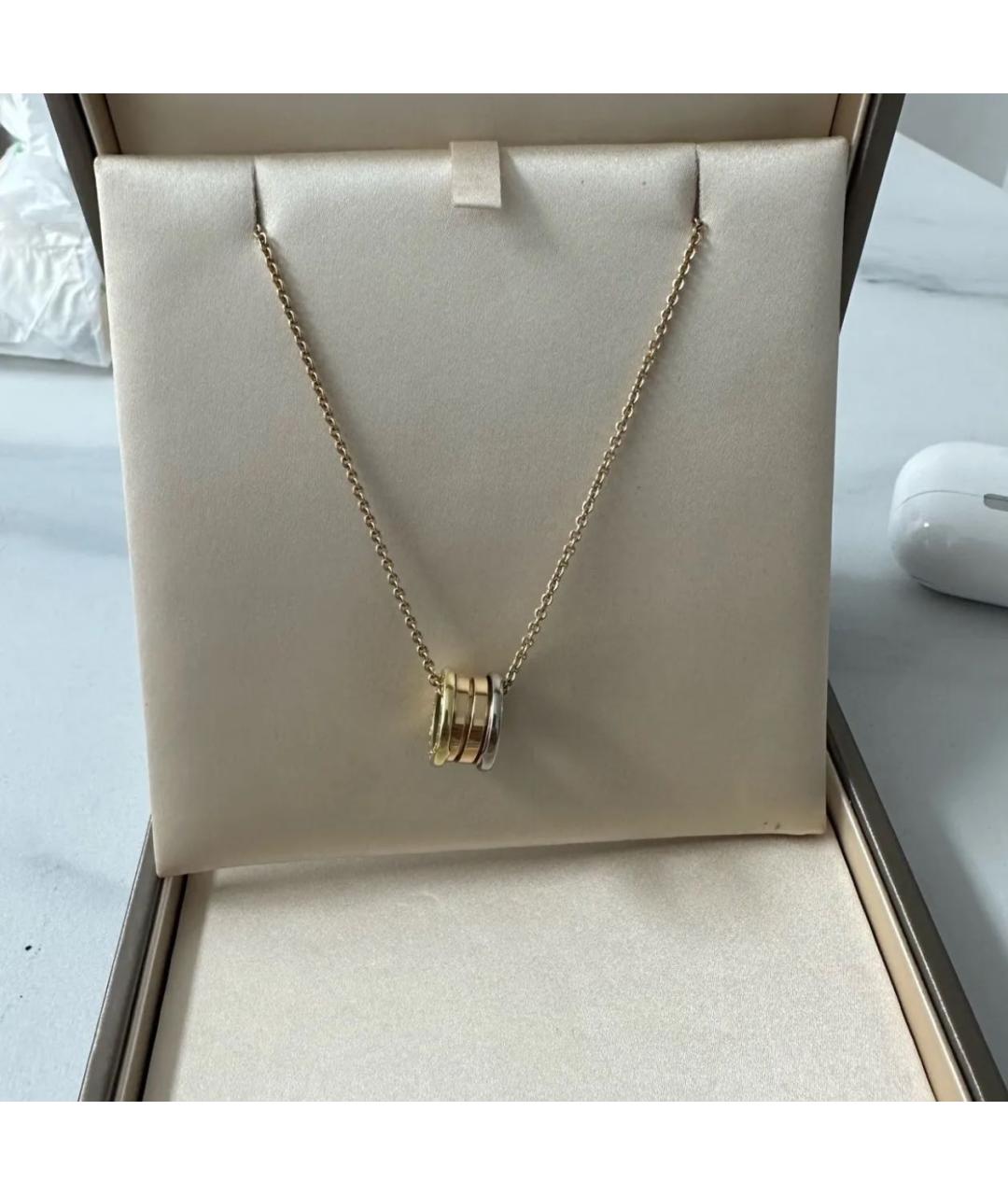BVLGARI Золотая подвеска из желтого золота, фото 2