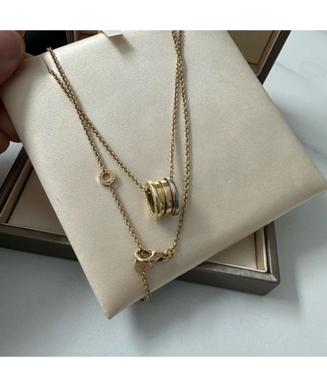 BVLGARI Золотая подвеска из желтого золота, фото 4