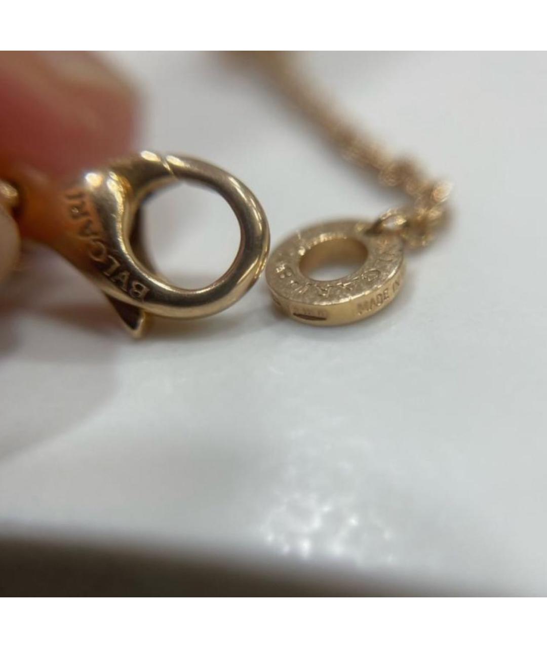 BVLGARI Золотая подвеска из желтого золота, фото 5