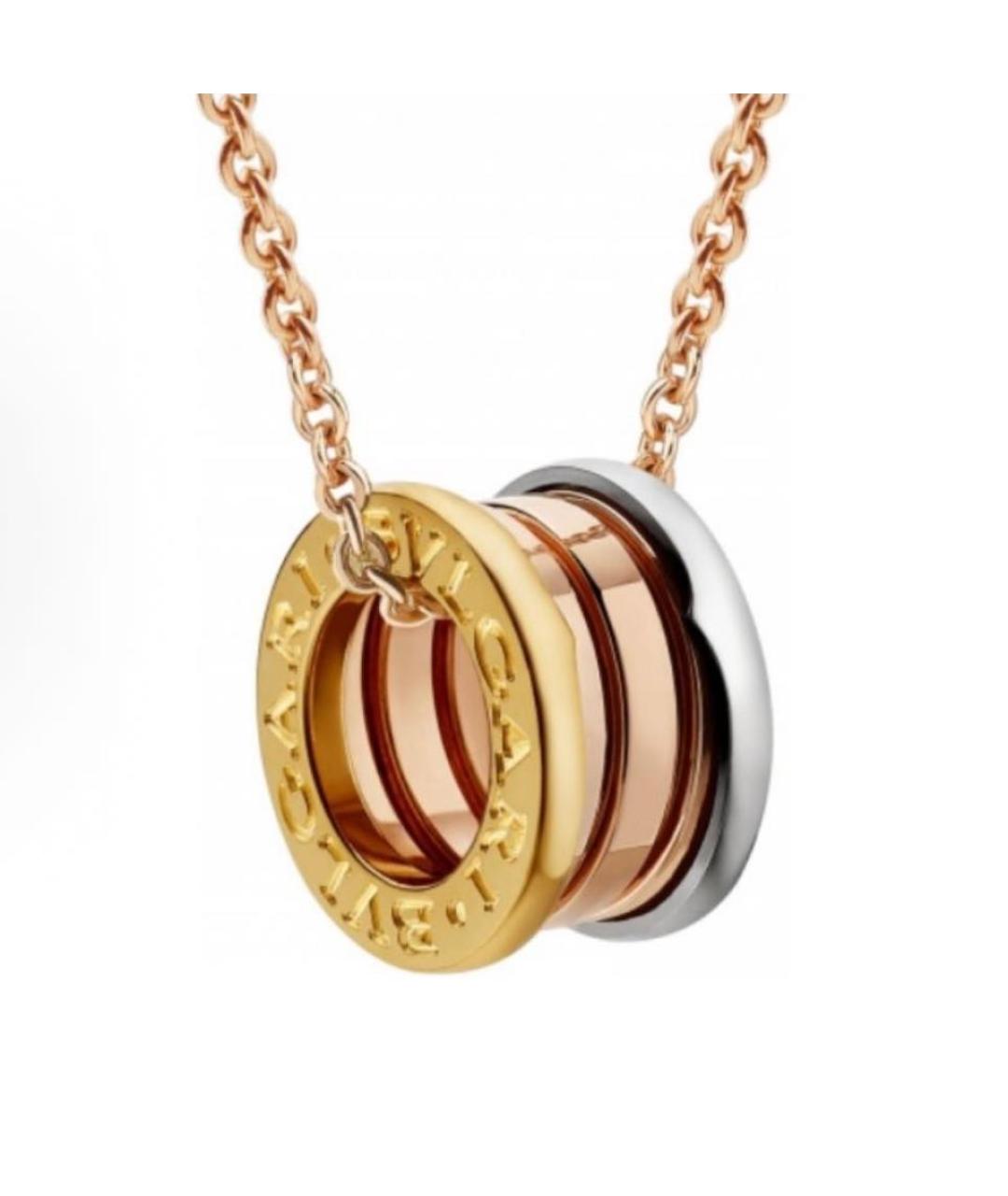 BVLGARI Золотая подвеска из желтого золота, фото 5