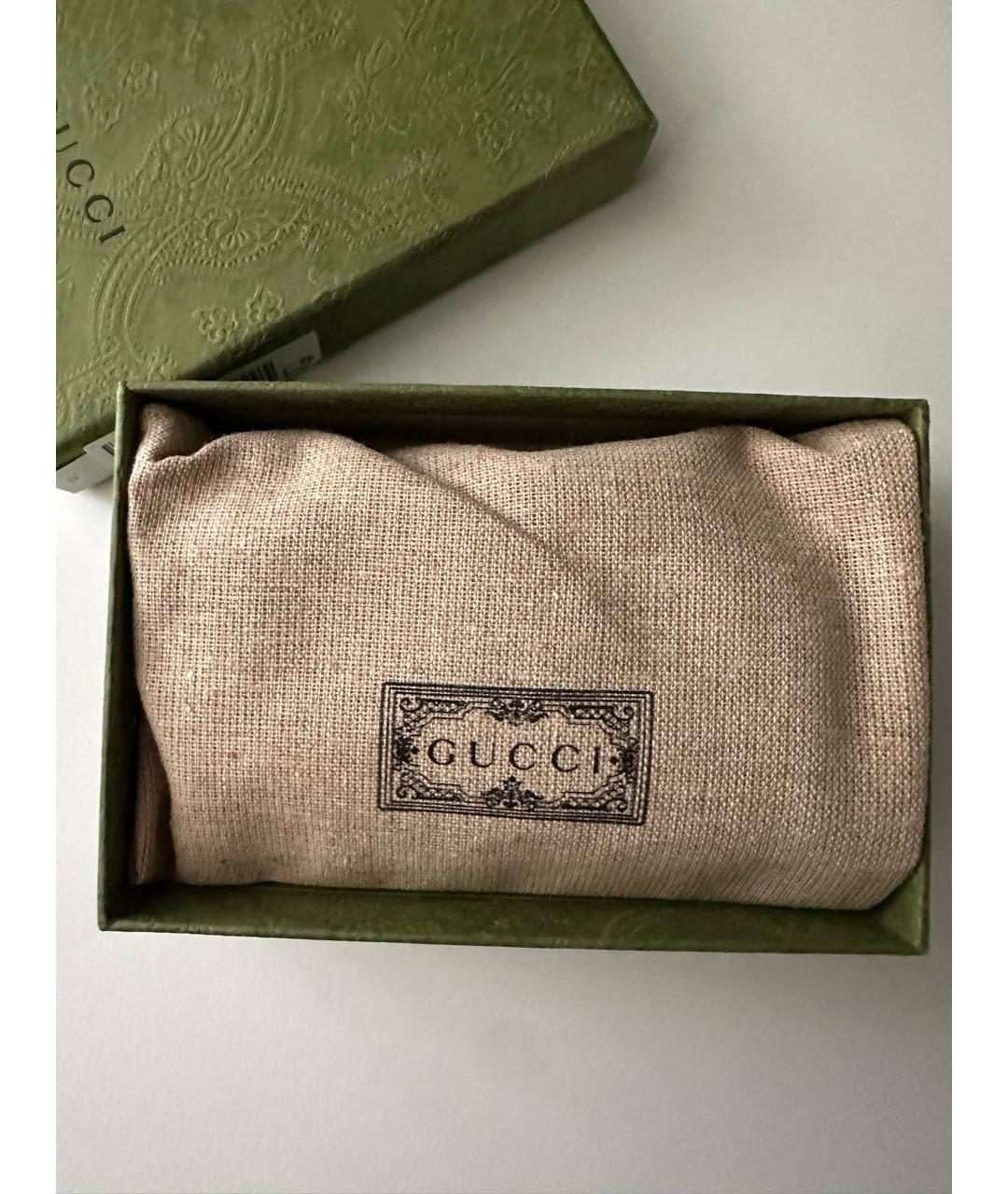 GUCCI Бежевая ключница, фото 4