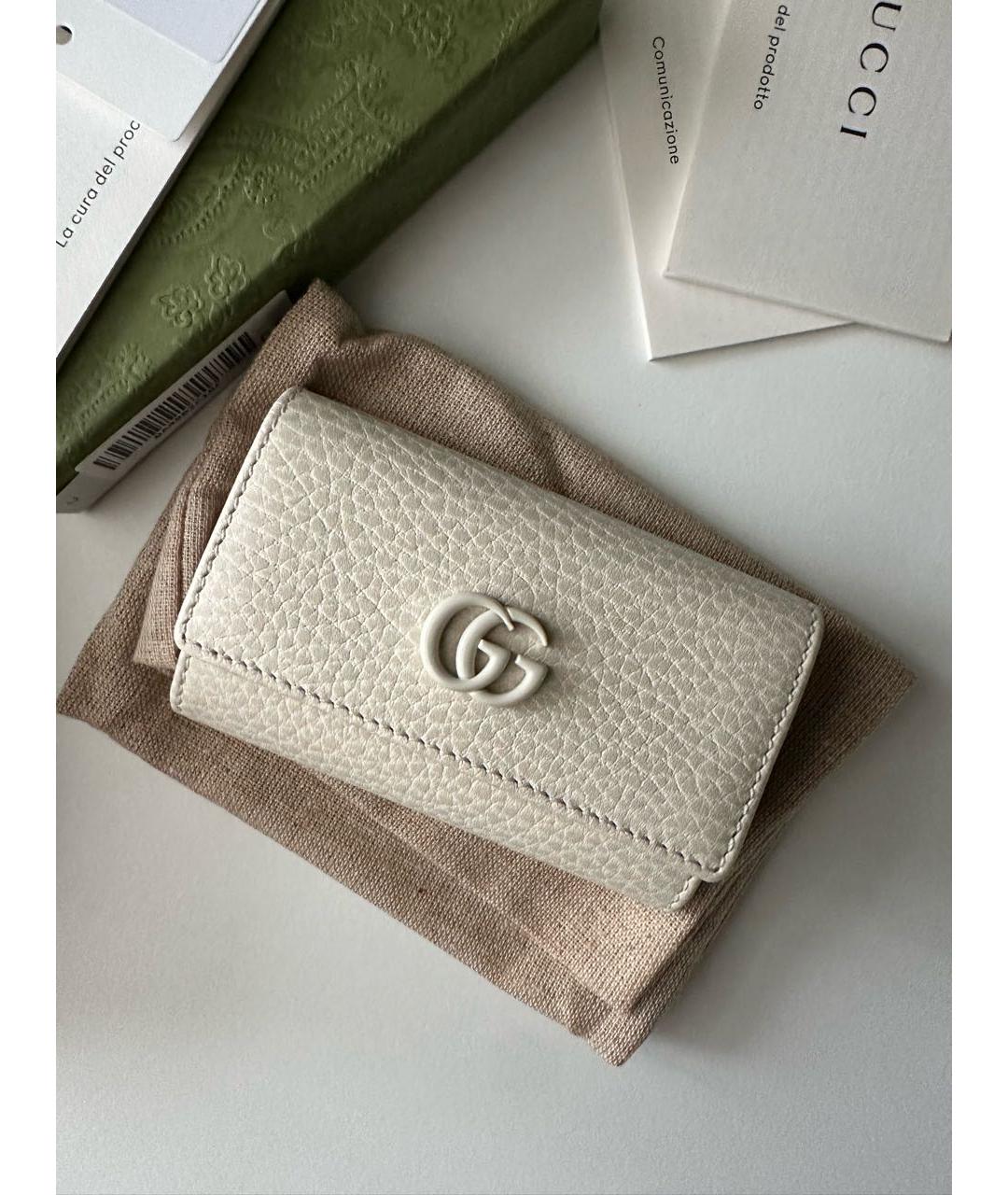 GUCCI Бежевая ключница, фото 2