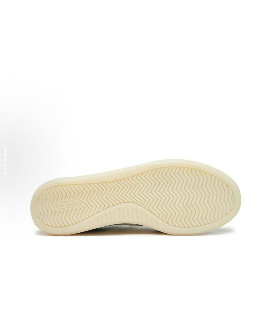 ADIDAS Зеленые текстильные кроссовки, фото 5