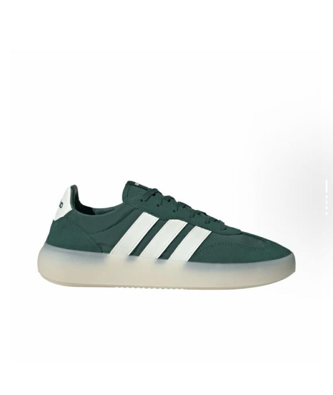 ADIDAS Зеленые текстильные кроссовки, фото 6