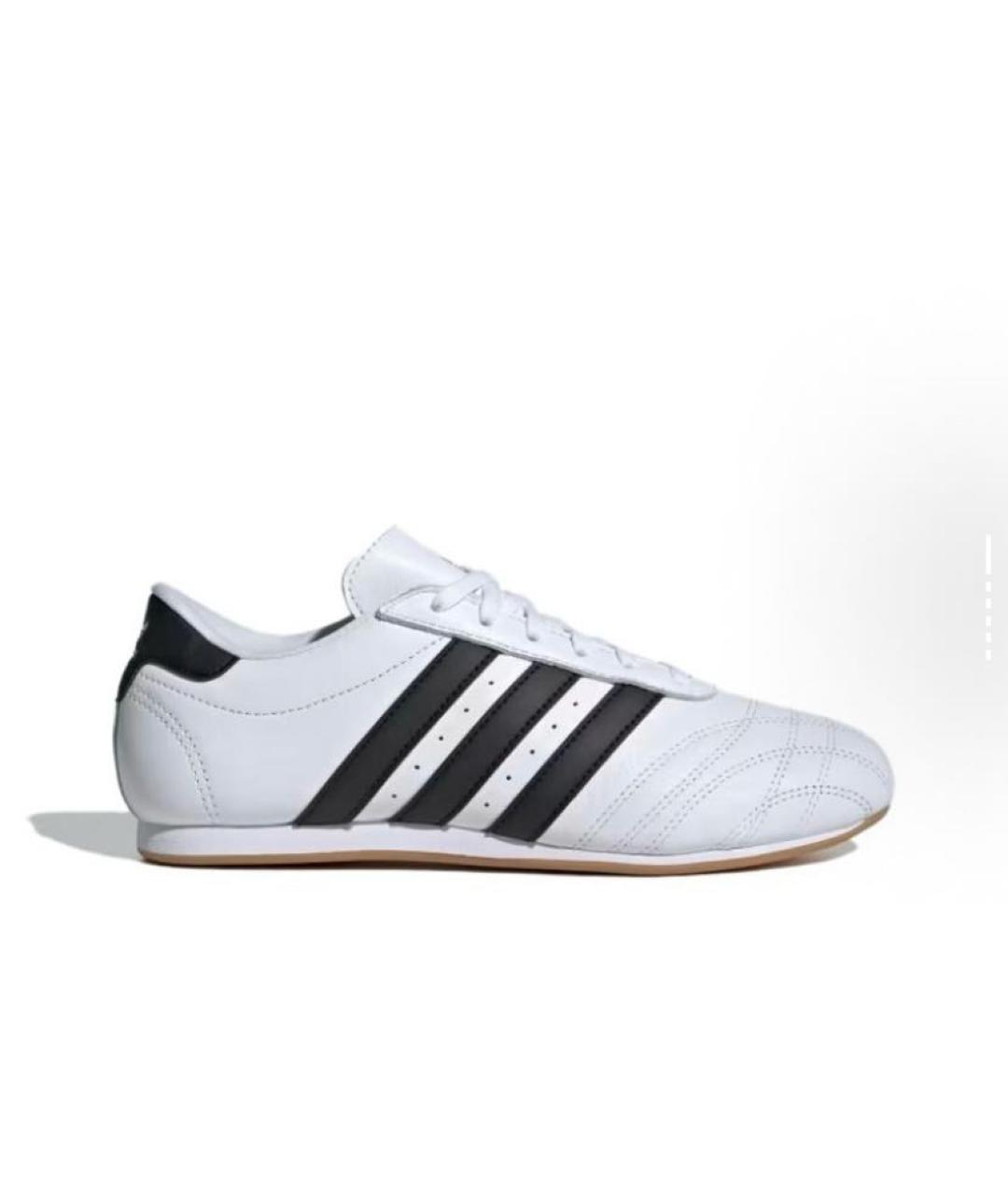 ADIDAS Белые кожаные кроссовки, фото 8