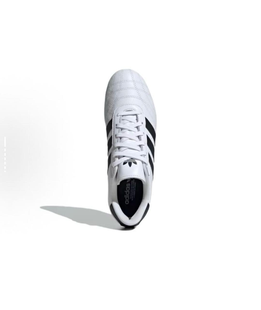 ADIDAS Белые кожаные кроссовки, фото 6