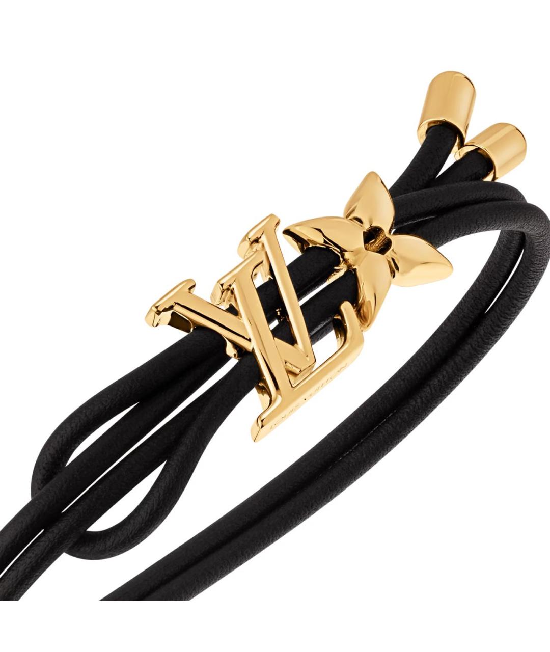 LOUIS VUITTON Черный браслет, фото 5