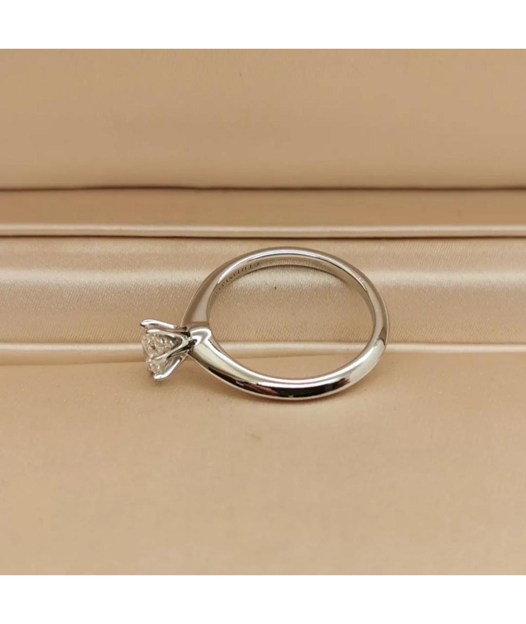 TIFFANY&CO Серебряное платиновое кольцо, фото 8
