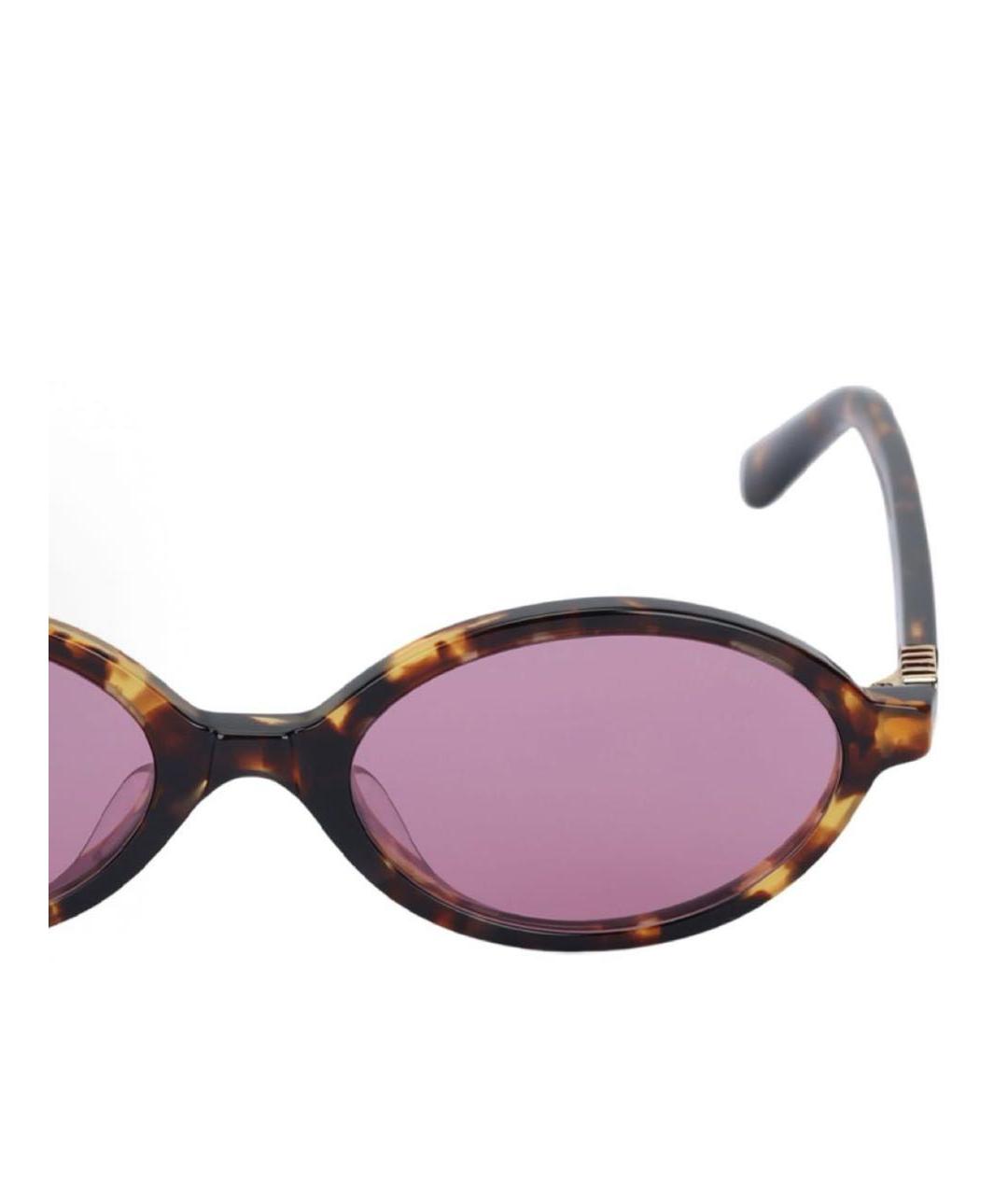 MIU MIU Мульти пластиковые солнцезащитные очки, фото 3