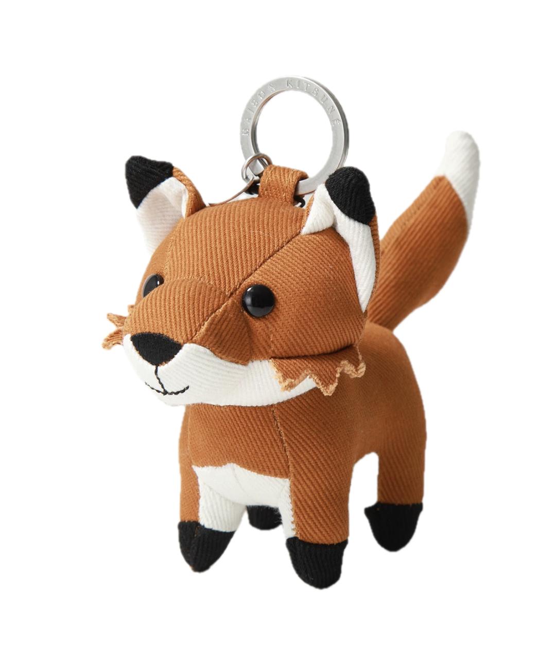 MAISON KITSUNE Оранжевый брелок, фото 1