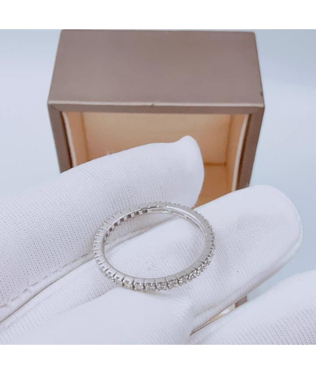BVLGARI Белое кольцо из белого золота, фото 5