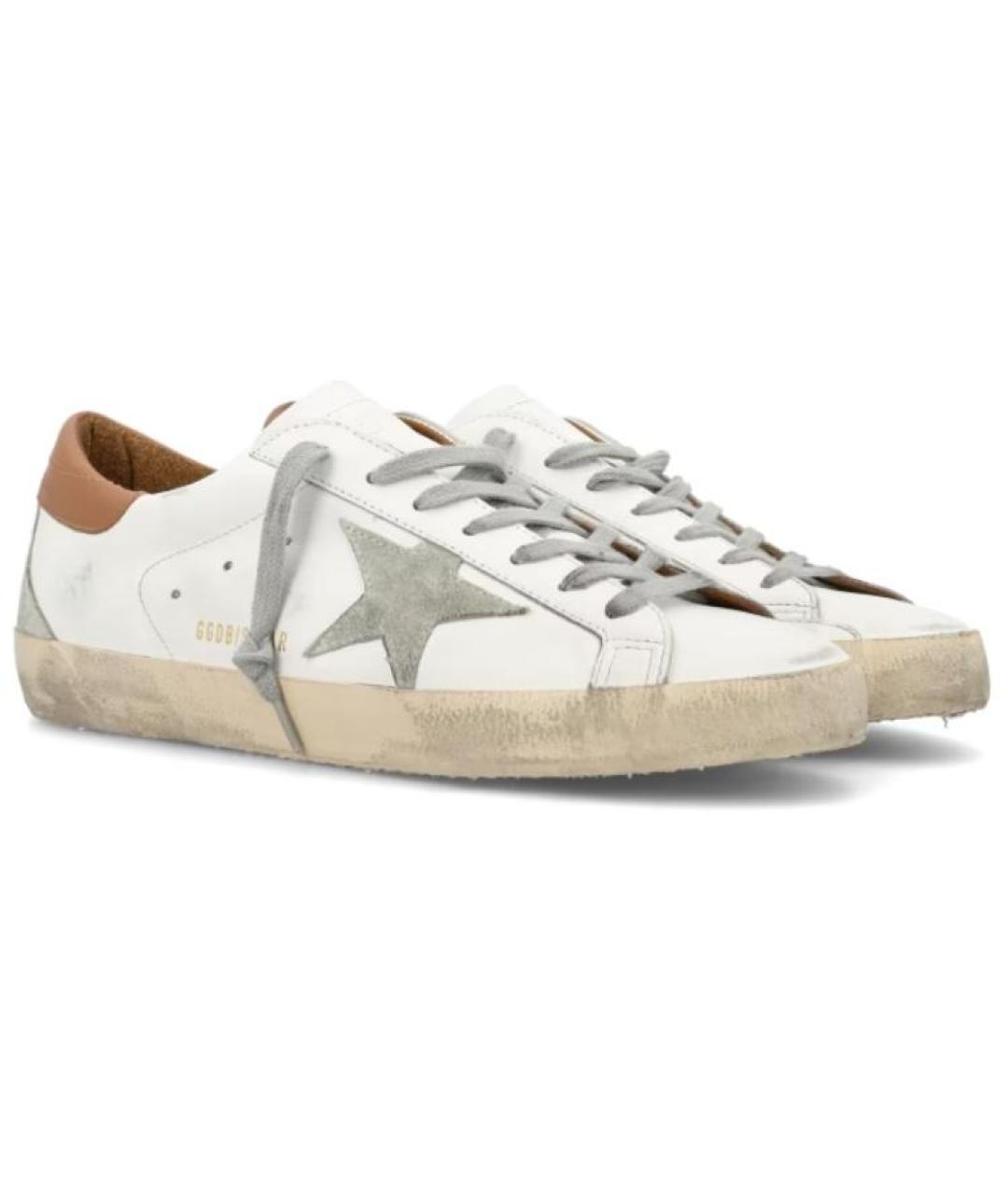 GOLDEN GOOSE DELUXE BRAND Белые низкие кроссовки / кеды, фото 3