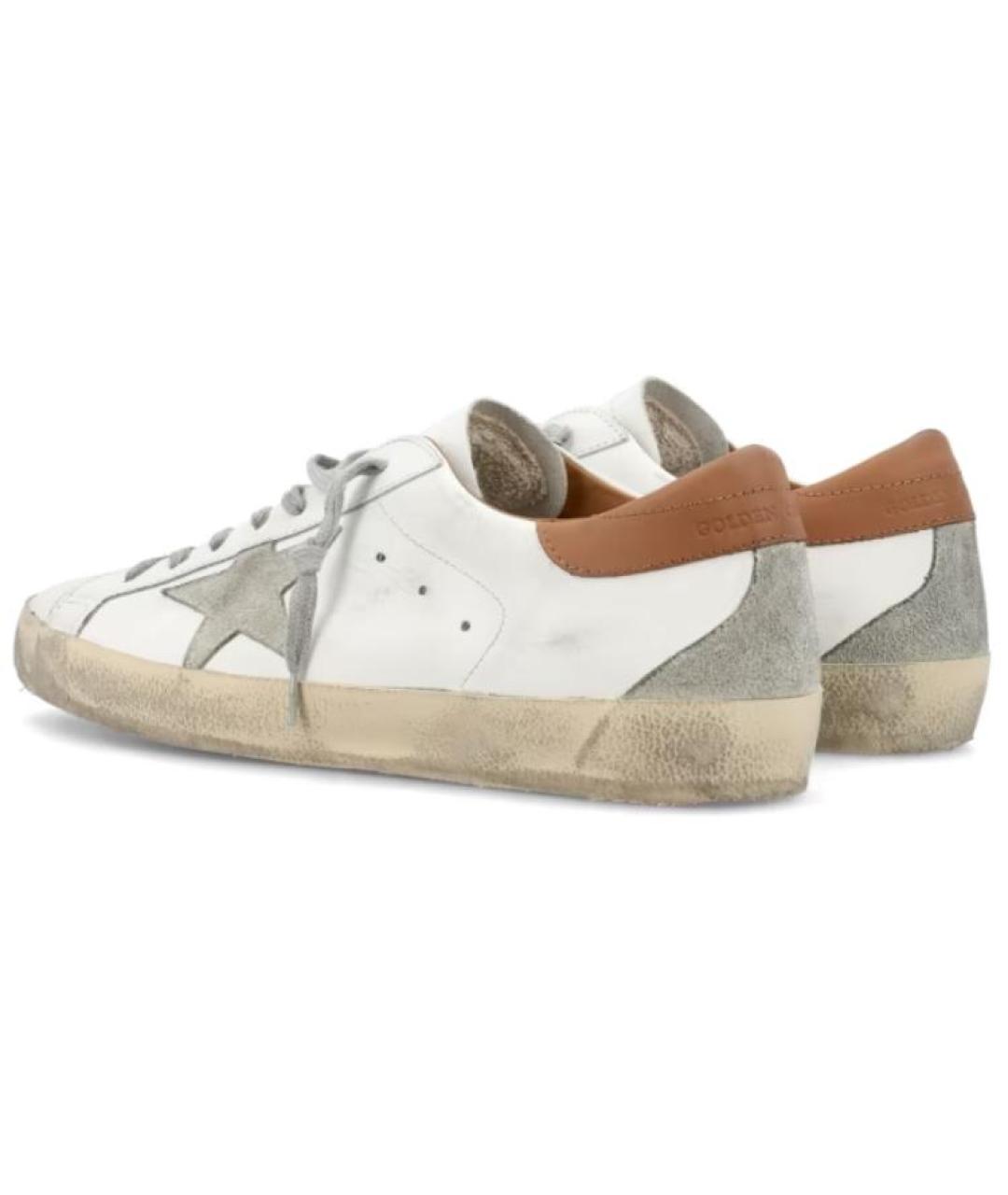 GOLDEN GOOSE DELUXE BRAND Белые низкие кроссовки / кеды, фото 4