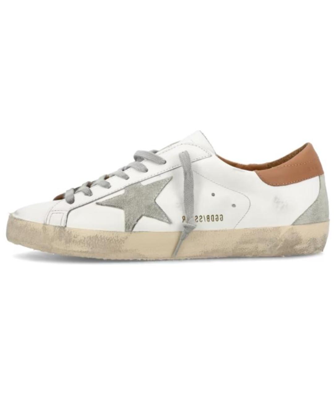 GOLDEN GOOSE DELUXE BRAND Белые низкие кроссовки / кеды, фото 2
