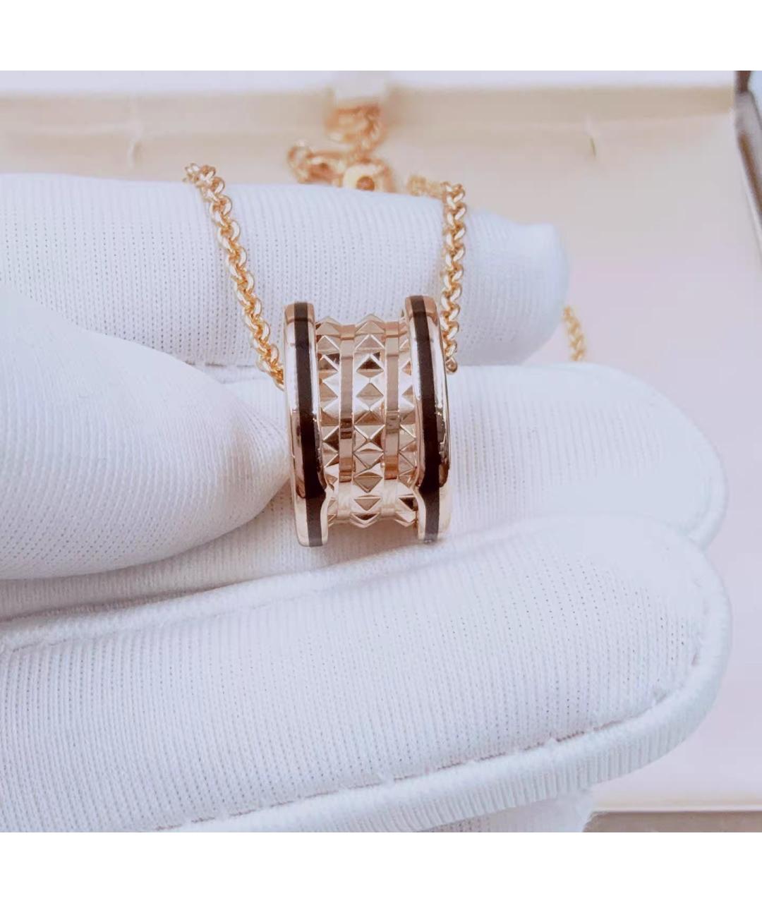 BVLGARI Розовое колье из розового золота, фото 3