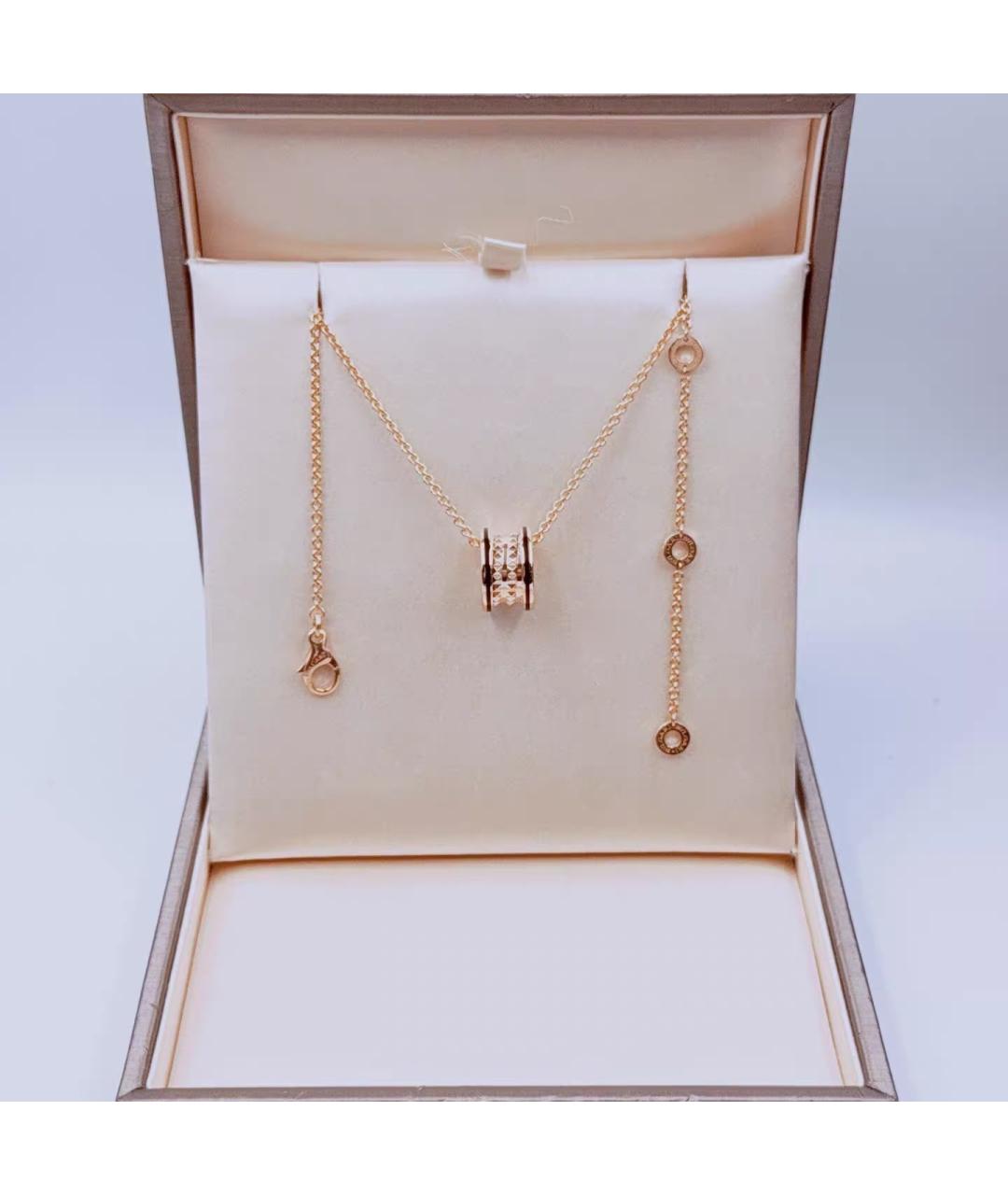 BVLGARI Розовое колье из розового золота, фото 2