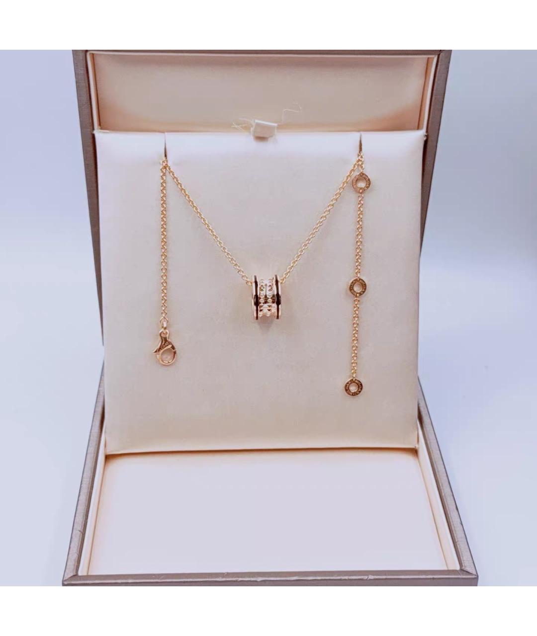 BVLGARI Розовое колье из розового золота, фото 6
