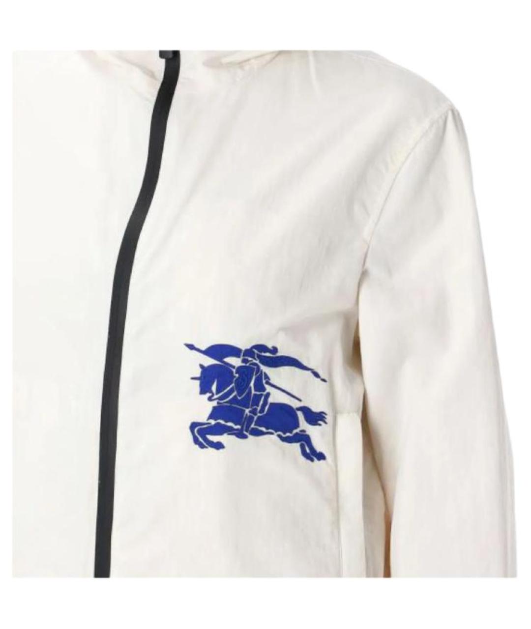 BURBERRY Белая куртка, фото 4