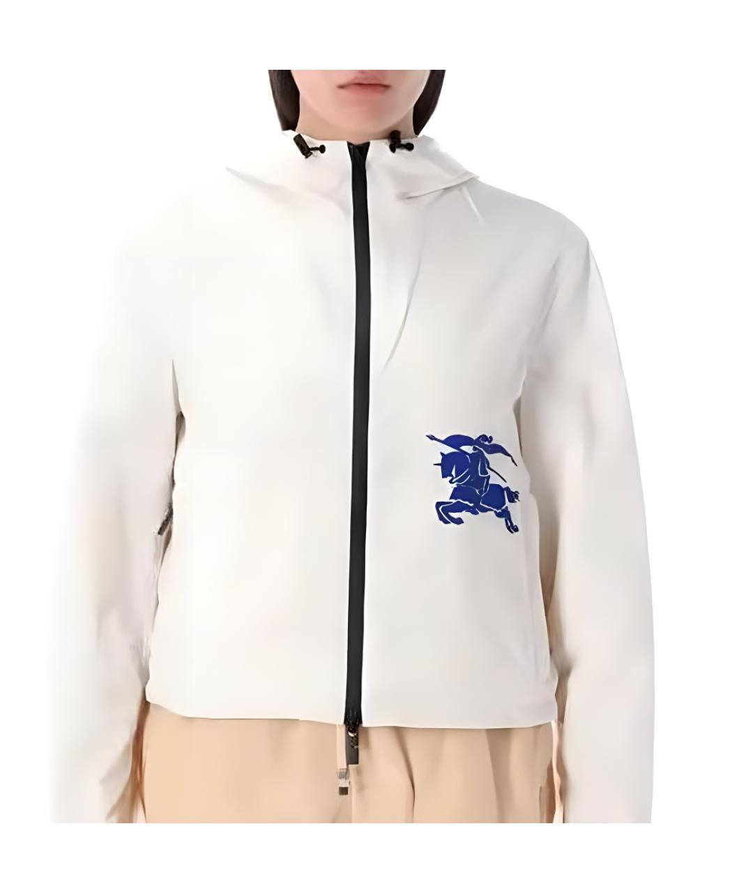 BURBERRY Белая куртка, фото 5