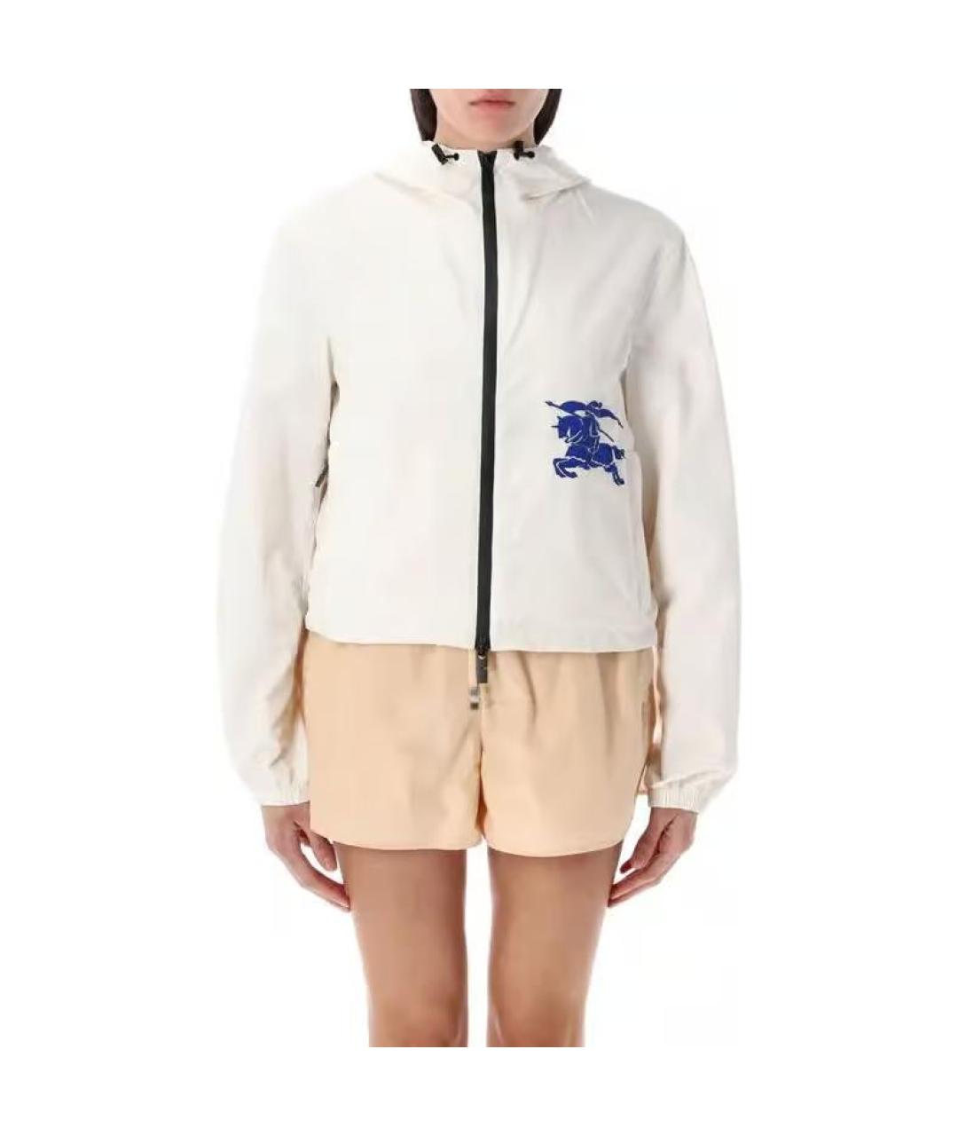 BURBERRY Белая куртка, фото 2