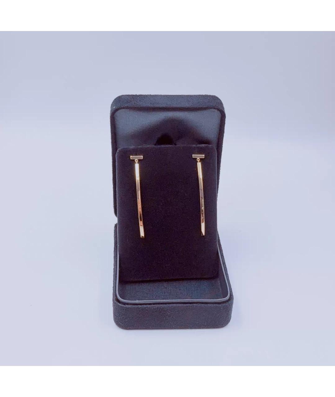 TIFFANY&CO Розовые серьги из розового золота, фото 8