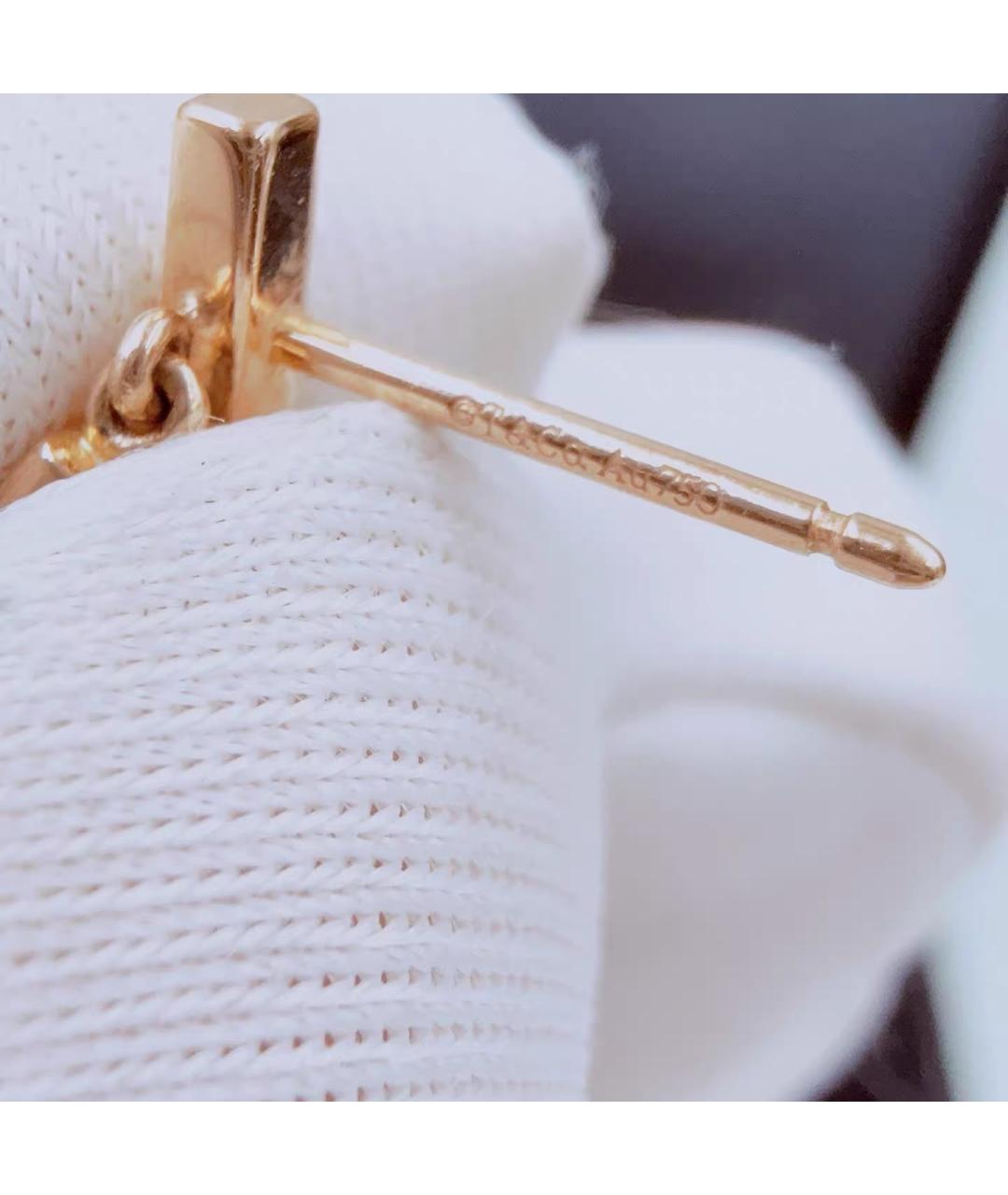 TIFFANY&CO Розовые серьги из розового золота, фото 5