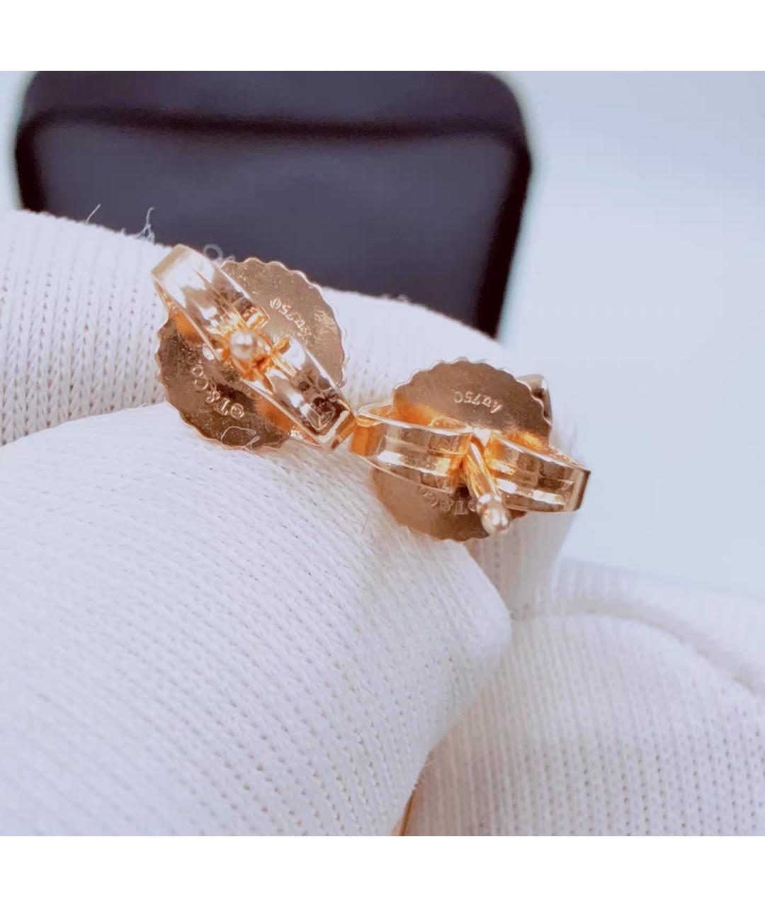 TIFFANY&CO Розовые серьги из розового золота, фото 6