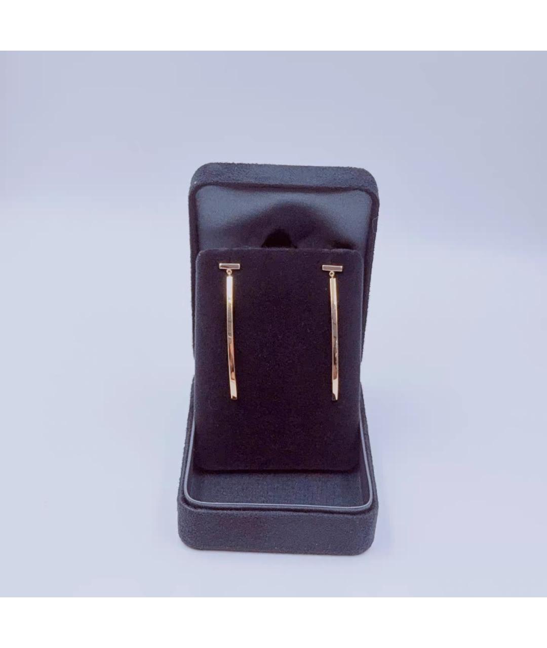 TIFFANY&CO Розовые серьги из розового золота, фото 2