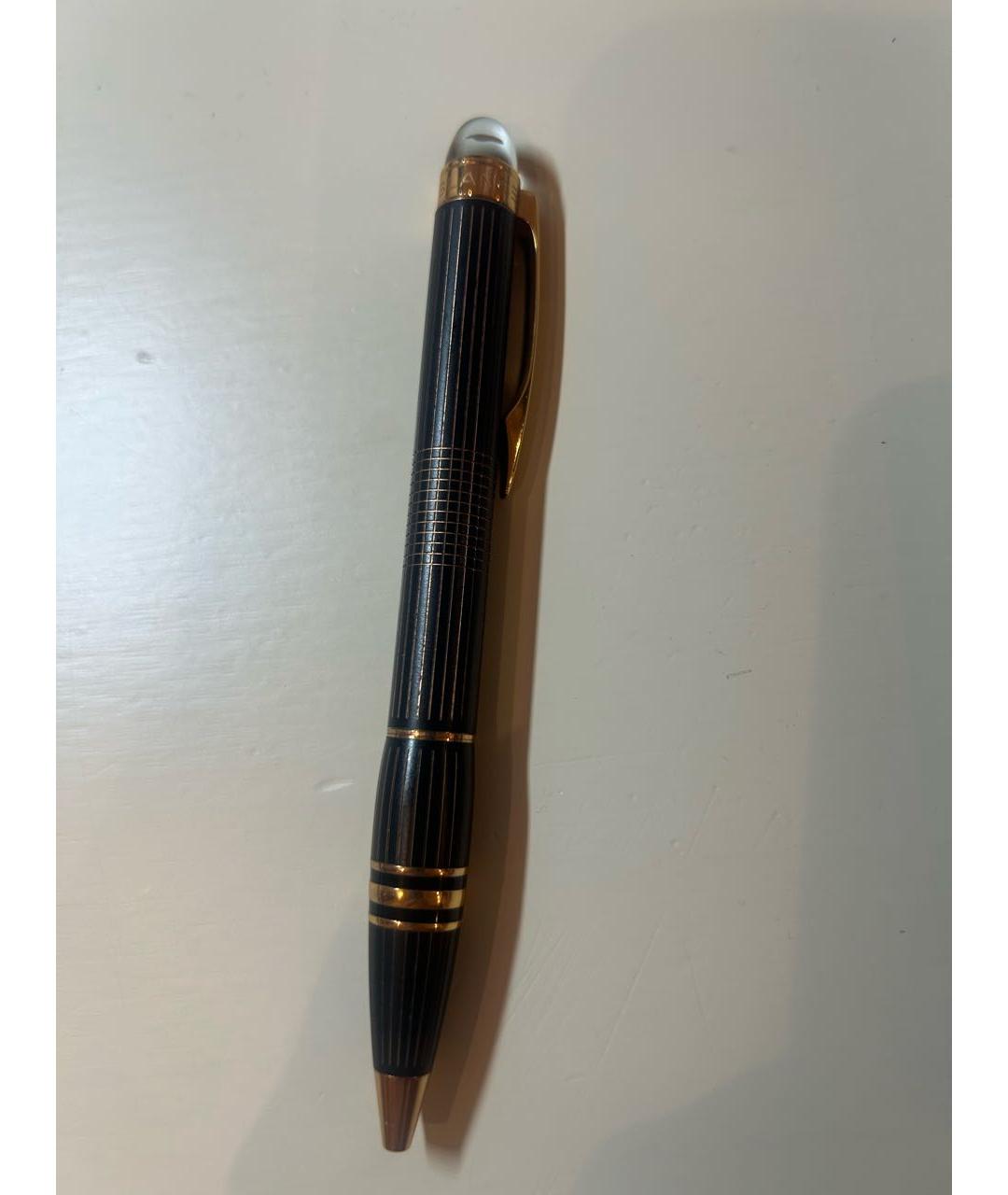 MONTBLANC Черная латунная шариковая ручка, фото 2