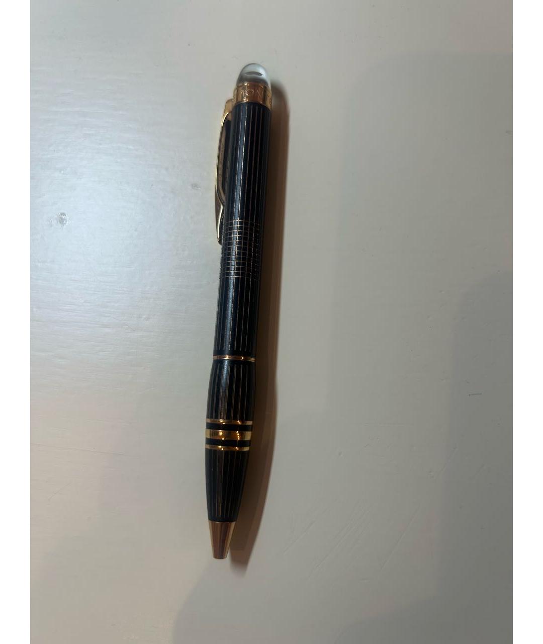MONTBLANC Черная латунная шариковая ручка, фото 4
