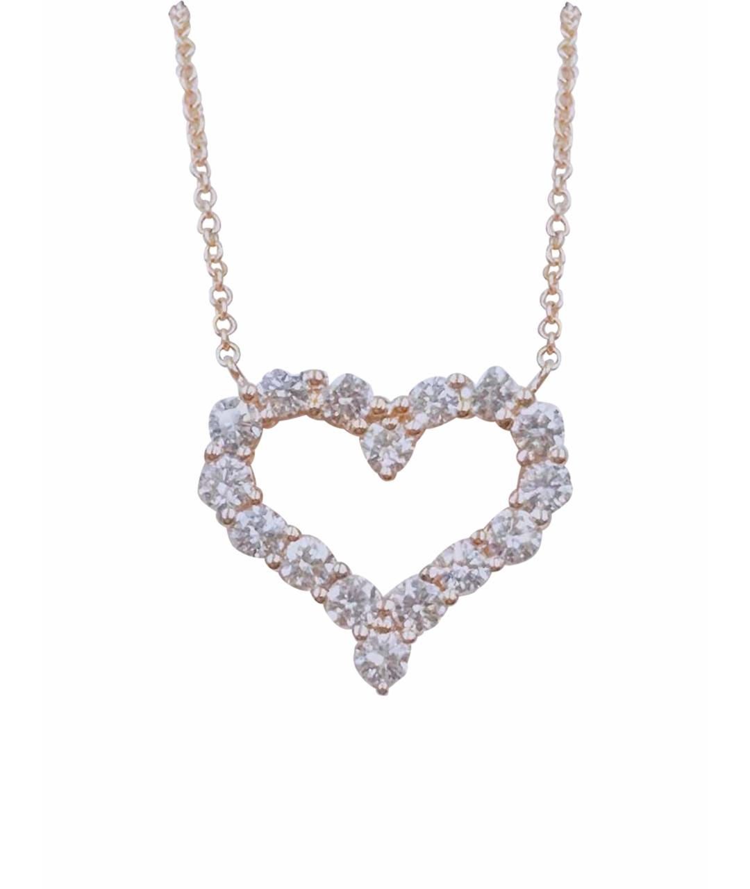 TIFFANY&CO Розовая подвеска из розового золота, фото 1