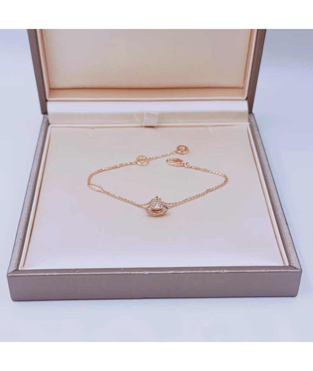 BVLGARI Розовый браслет из розового золота, фото 4