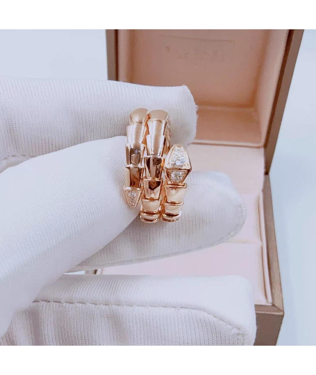 BVLGARI Розовое кольцо из розового золота, фото 2