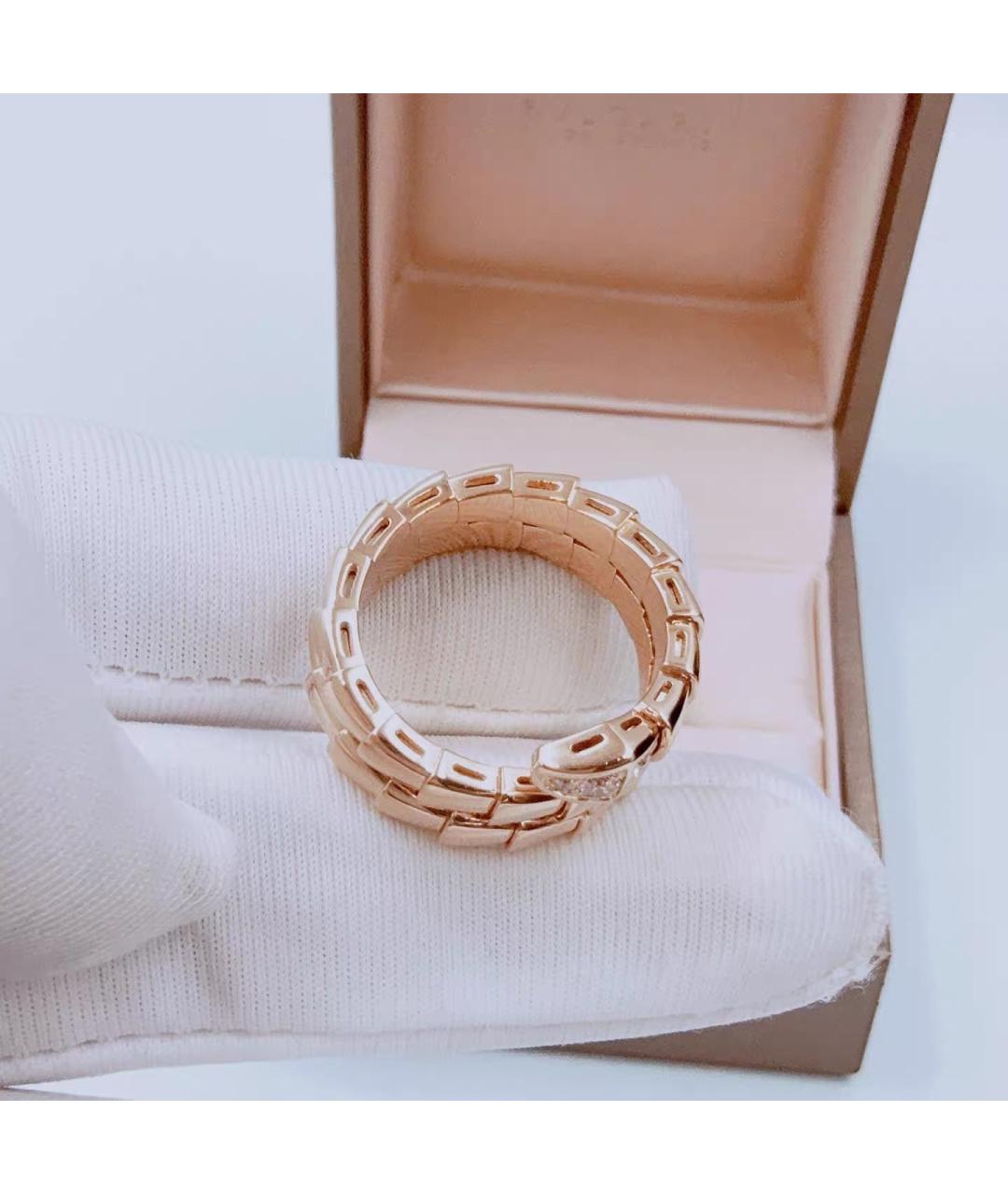 BVLGARI Розовое кольцо из розового золота, фото 4