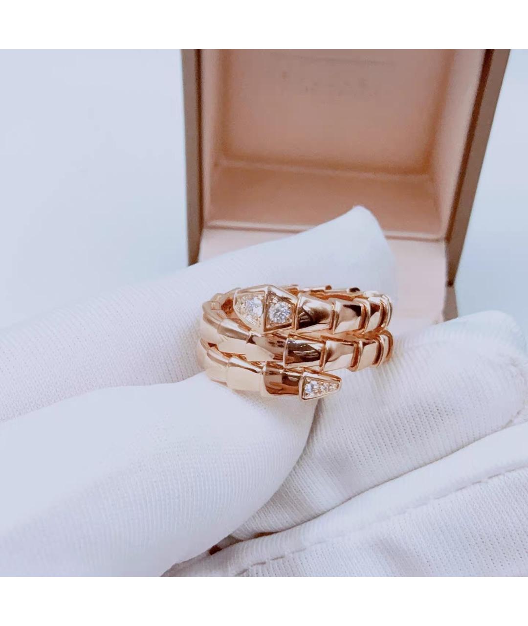 BVLGARI Розовое кольцо из розового золота, фото 6