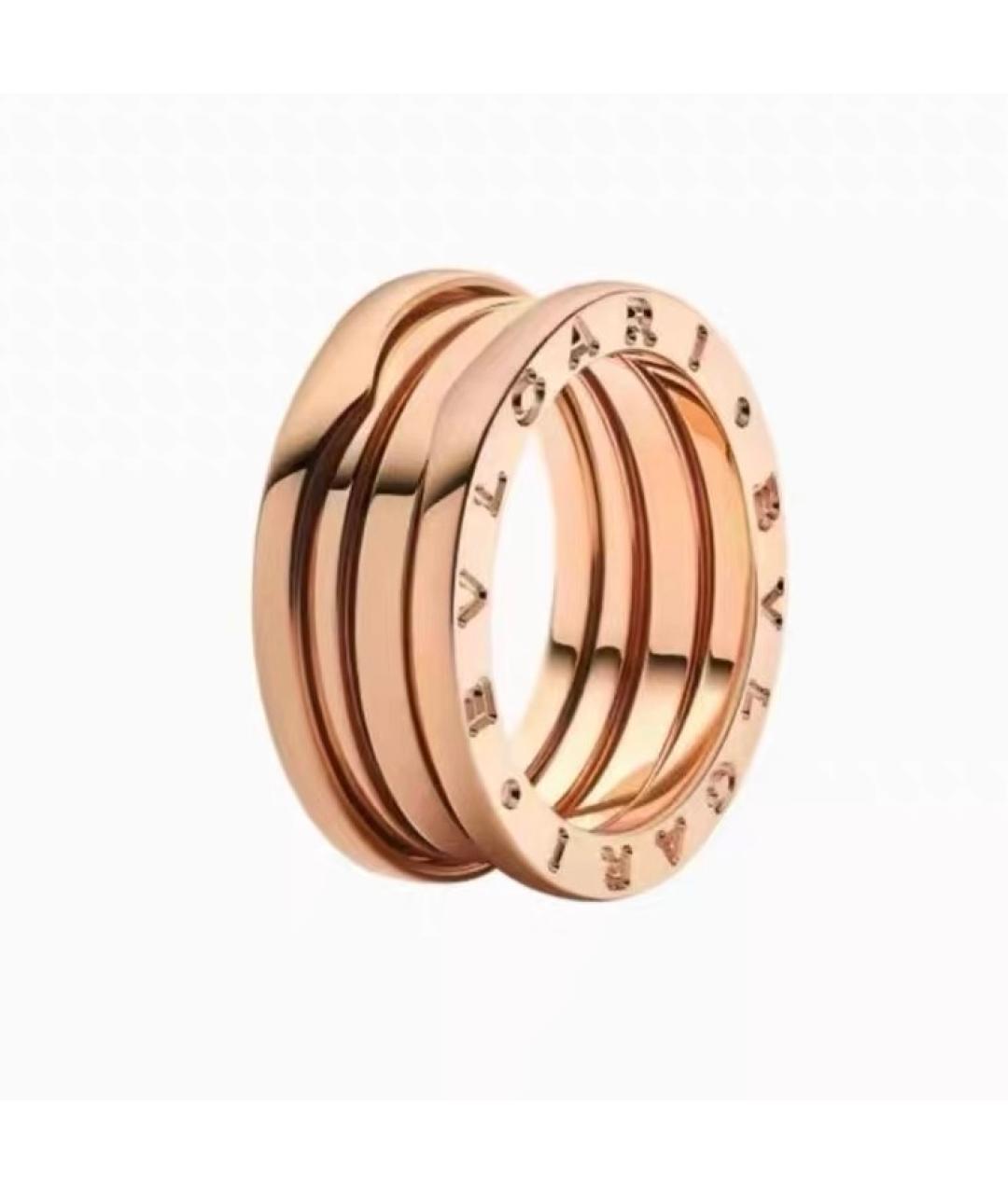 BVLGARI Розовое кольцо из розового золота, фото 7